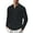 Black-Long, variant on GENTS BLISS button Down Mens Shirts Long Sleeve Shirts for Men Solid TextureT-shirts