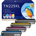 thumbnail image 1 of Cartucho de tóner AURASKY TN229XL compatible, paquete de 4, 1 of 9