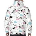 thumbnail image 5 of Hoodies for Men - Simple Funny Cute Cow Long Sleeve Comfrt Men'S Fashion Hoodies & Sweatshirts, Sweatshirts for Men Hoodies Pullover Clothing Clothes with Pouch, 5 of 7