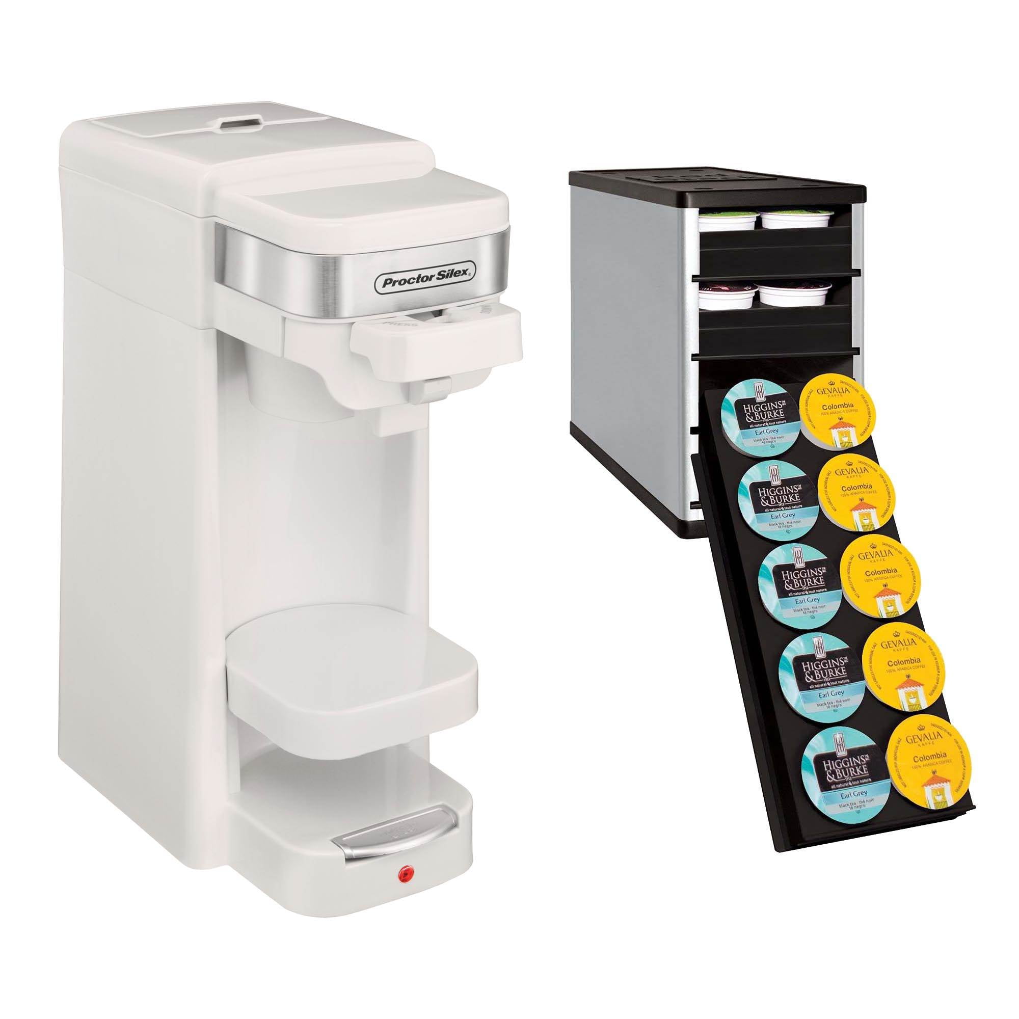 Proctor Silex Single Serve Compact Coffee Maker ...
