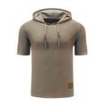 thumbnail image 2 of pstuiky camisetas camisas para hombre, Camisa de manga corta con cuello abierto y lazo floral hecha a mano para hombre ropa de hombre l, 2 of 4