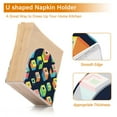 thumbnail image 5 of Yayeee Napkin Holder for Table Set of 2 Kitchen Paper Tissue Organization, Green Cubes, 5 of 8