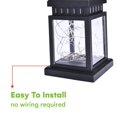 thumbnail image 3 of SteadyDoggie Solar Porch Hanging Lamp - Outdoor Sconce Wall Lights for Porch and Patio - Decorative Exterior Led Lighting - Reliable and Sustainable Lighting Solution - Eco-Friendly and Energy Saving, 3 of 6
