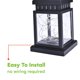 thumbnail image 3 of SteadyDoggie Lámpara Solar Colgante para Porche - Apliques de Pared para Exteriores - Iluminación Led Decorativa - Solución Confiable y Sustentable - Ecológica y Ahorradora de Energía, 3 of 6