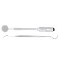 thumbnail image 2 of EeaseMX Kit de herramientas dentales profesionales de 2 piezas con espejo bucal antivaho y palillo dental., 2 of 7