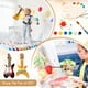 thumbnail image 3 of Juego de guitarras de madera DIY Syhood de 18 piezas con pinturas para niños, 3 of 7