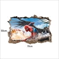 thumbnail image 2 of 1 Uds. Araña estereoscópica 3D Brillar Hombre a través de la pared habitación niños decoración pared, 2 of 5