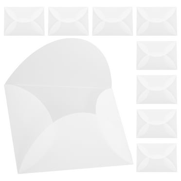 Glassine Envelopes 3x4 Inch - 50 Pack Translucent Paper Sleeves For Tickets, Stamps, Photos