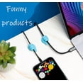 thumbnail image 2 of 16 pcs Reusable self Adhesive Cord Holder for Desk, Phone Holder USB Cable Clips for Wall, Charger Cord Holder, Hanger Hooks for Bathroom, Cute Cord Organizer Clip, 2 of 5