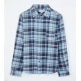 thumbnail image 3 of Real Essentials 3 Pack: Men's Regular-Fit Long Sleeve Poplin Button Down Shirt with Pocket (Available in Big & Tall), 3 of 5