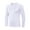 White, variant on Men's Athletic T Shirts Short Sleeve Quick Dry Running Shirts Active Workout Gym Muscle Tee Shirts, S-2XL