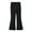Black, variant on XBASW Kids Toddler Flare Leggings Stretch Yoga Flare Pants High Waist Bell Bottom Spring Fall Trousers for Workout Sports 3-9T