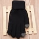 thumbnail image 4 of Guantes de invierno cálidos, de moda, antideslizantes, cálidos, de invierno, tejidos artificiales, guantes de muñeca, 4 of 6