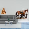 thumbnail image 2 of Figura De Caballo Del Sagrado Corazón De Jesús, Estatua Coleccionable De Resina, Escultura Artística, Adorno Para Pasillo, Dormitorio, Oficina, Escritorio, Chimenea, Decoración Del Hogar,, 2 of 8