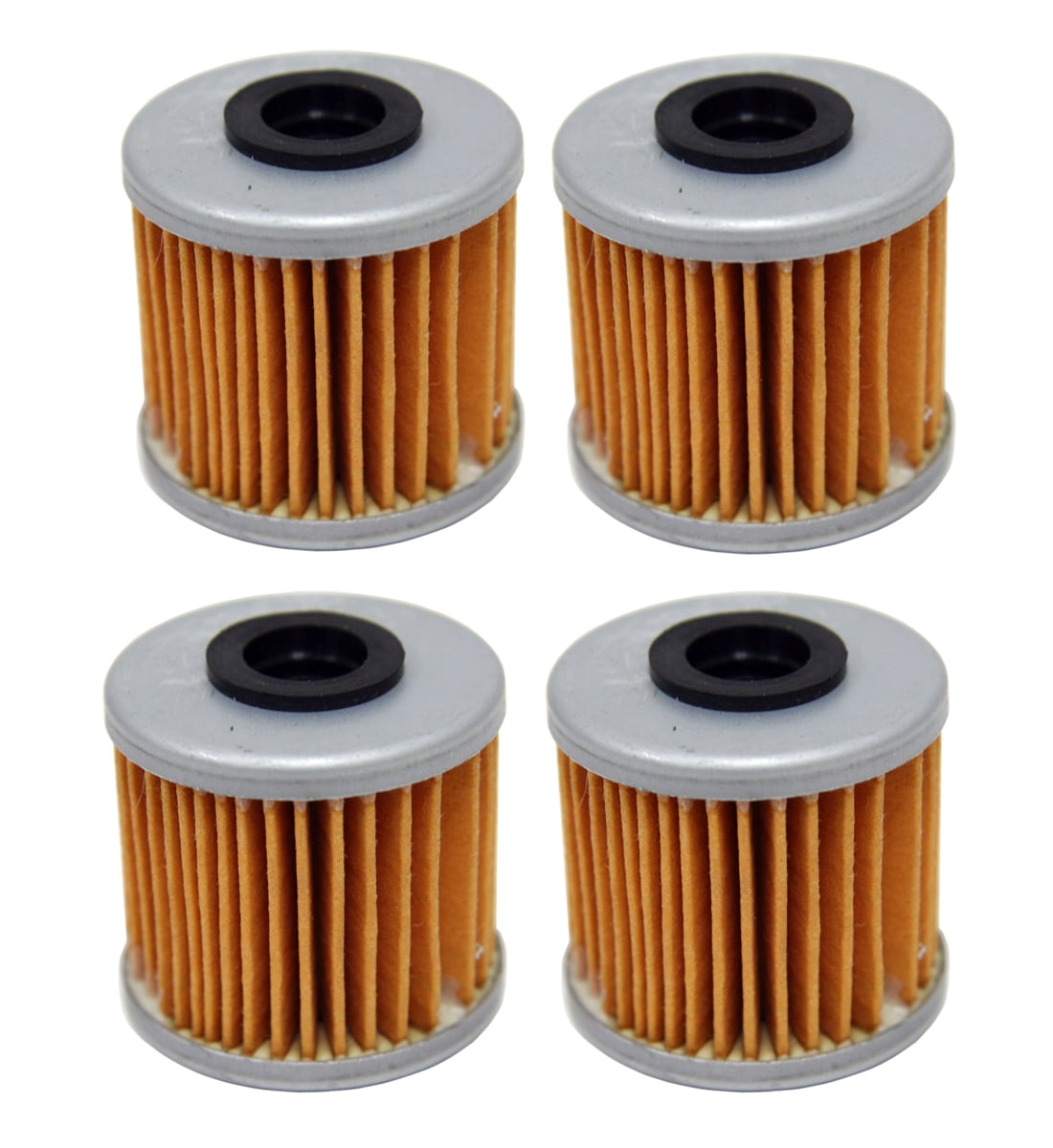 4 PACK Oil Filters Honda MX CRF150R CRF150RB CRF250R CRF250X CRF450X
