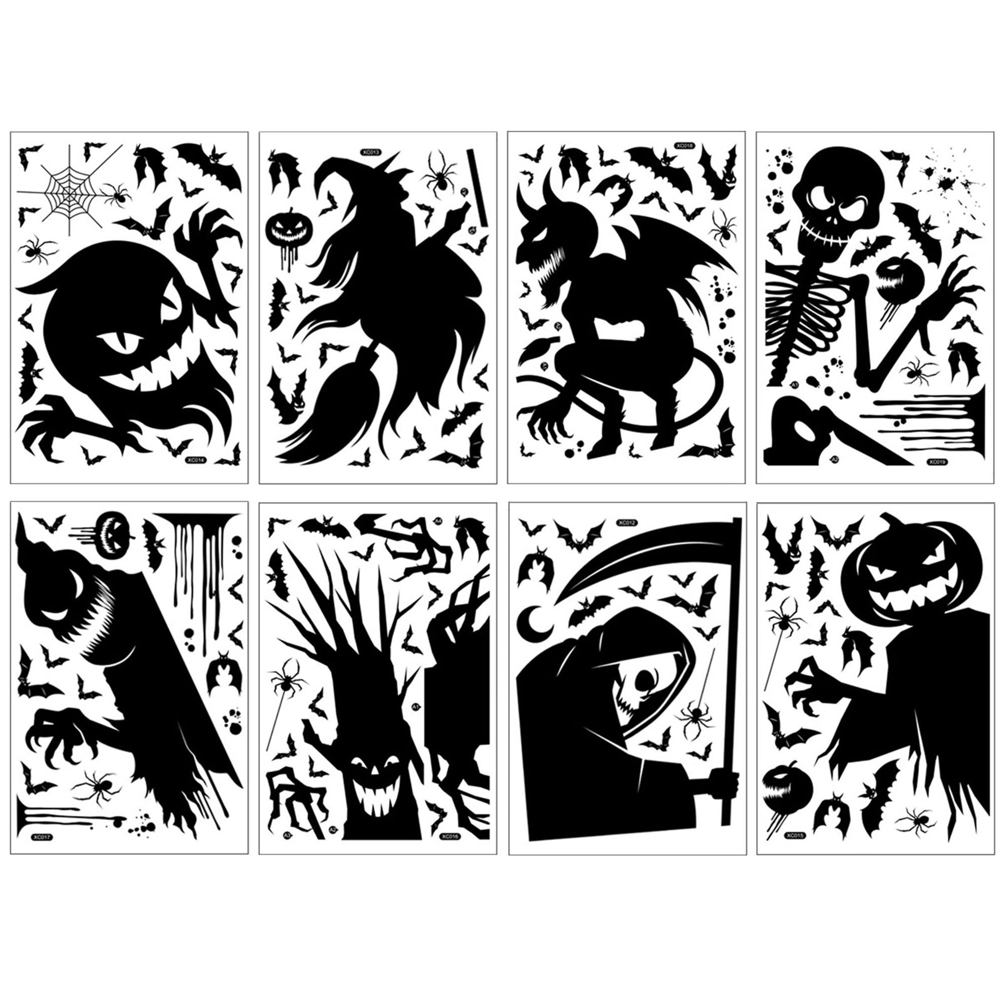 Halloween Window Clings Window Decals Stickers for Halloween