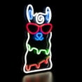 thumbnail image 6 of Northlight LED Alpaca Neon Lighted Wall Art - 15.5" - Multicolor, 6 of 7