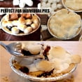 thumbnail image 4 of 5 Inch Aluminum Foil Mini Pie Pans 50Pcs - Disposable Small Mini Pie Tins Pot Pie Tins For Bakeries, Cafes, Restaurants - Durable Mini Tart Pans for Pie, Fruit Tarts, Quiche, 4 of 6