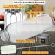 thumbnail image 5 of Botellas de agua de vidrio Brieftons, transparentes, 18 oz, 500 ml, paquete de 6 con tapas, 5 of 9
