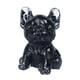 thumbnail image 1 of Bonita figura de bulldog francés pequeña para la sala de estar, entrada de casa, coleccionable Negro, 1 of 9