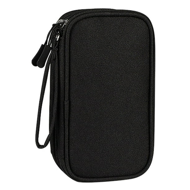 Organizador de viaje para electrónica, bolsa de accesorios para guardar el cable de alimentación/los cables/el ratón inalámbrico