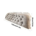thumbnail image 3 of Dvruxg Large Headboard Pillow Wedge Bed Rest Reading Pillow Daybed Pillows Triangular Headboard Wedge Pillows Bolster Gap Filler Triangle Back Cushion Long Wedge Pillow, 3 of 5