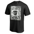 thumbnail image 2 of Men's Black Sacramento Kings Court Vision T-Shirt, 2 of 3