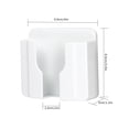thumbnail image 4 of Naiovety Soporte colgante para carga de teléfono móvil, caja de almacenamiento montada en soporte de Control remoto masculino multifunción montado en Type9 NO9 Naiovety HA004107-01, 4 of 6