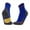 Blue, variant on NoxwB One Pair Thin Crew Socks for Men and Women Breathable Casual Athletic Ankle Socks Summer Soft Color Block Patchwork Dark Blue Free Size