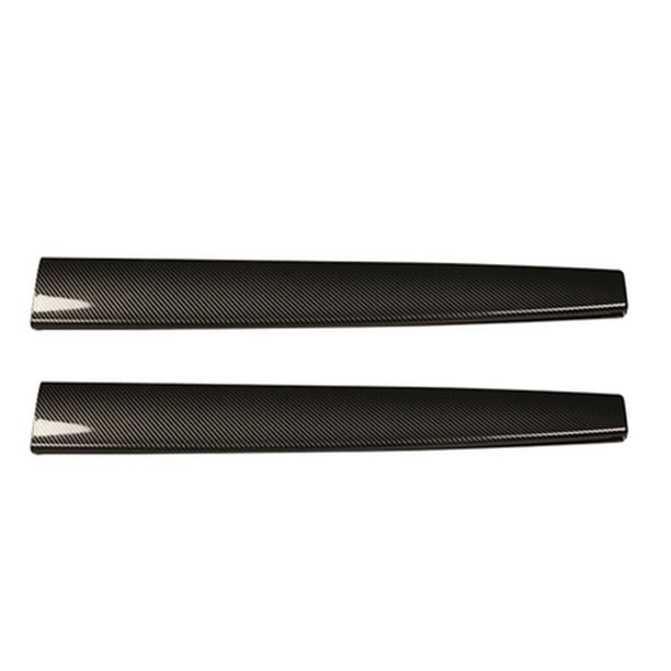 Scienceny Cubierta de salpicadero de 2 piezas, consola central de fibra de carbono Real, accesorio de modificación de embellecedor de Vehículos, repuestos y accesorios Mis Fibra de carbono ligera