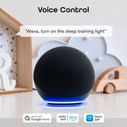 Geeni Rise & Shine - Smart Wi-Fi Kids Training Light | Sleep Timer, RGB Color Nightlight, 25 Natural Sounds, Voice Control | Establish Healthy Sleep Habits for Kids