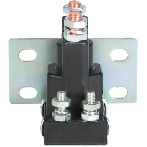 munirater Golf Cart 12V 4 Terminal Solenoid Replacement for TXT Marathon Gas 2/4 Cycle 1979-1994 Golf Cart 16542-G1 16542G1 1133