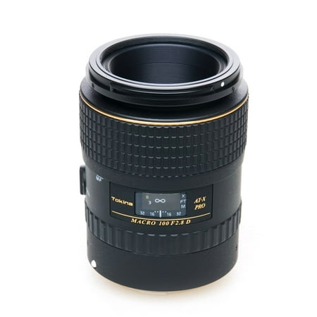 Tokina 100mm f/2.8 AT-X M100 AF Pro D Macro Autofocus Lens for Nikon AF-D
