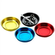 Everything You Need | Katzco Magnetic Mini Tray Holders - 4 Pack Multi Color | 4