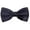 Navy, variant on Miangastore Men's Polyester Silk Bow Tie Solid Bowtie Bowknot Ties for Wedding Groom Party (Black)