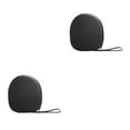 thumbnail image 2 of crativent Headphone Carrying Case Headset Pouch Capacity Earphone Container black 2Set, 2 of 6