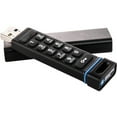 thumbnail image 2 of SecureDrive SecureUSB KP Hardware-Encrypted USB Flash Drive with Keypad - 32 GB - USB 3.2 (Gen 1) Type A - 152 MB/s Read Speed - 118 MB/s Write Speed - 256-bit AES - 3 Year Warranty, 2 of 12