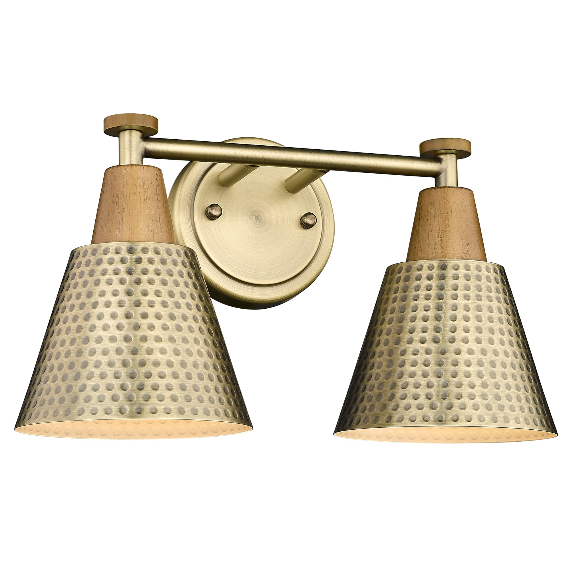 2Light Antique Brass Bathroom Light Fixtures Bathroom Vanity Lights