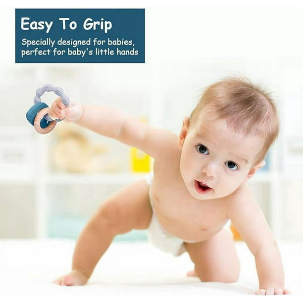 Mordedor Bebe Meses Mordedor De Silicona Para Bebés 3+ Meses