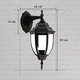 thumbnail image 2 of Lámpara De Pared Exterior Farol Decorativo Xtellar Negro Español 100 W, 2 of 4