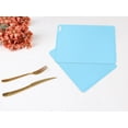 thumbnail image 6 of Unique Bargains Set of 6 Silicone Placemats for Kitchen Dining Table Decor Light Blue, 6 of 7