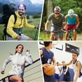thumbnail image 2 of 6 Pairs Sport Compression Socks for Men & Women Circulation Knee Support Socks For Running Athletic Nursing Travel, 2 of 6