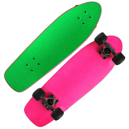 mini skateboard pink