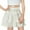 White#1, variant on hoksml Fashionable Girls' Cake Puff Skirt Solid Color Elastic High Waist Pleated Flowing Dance Ballet Skorts Casual Half Versatile Skirt
