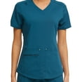 thumbnail image 6 of Scrubstar Women's Ultimate Stretch Twill Criss Cross V-Neck Scrub Top WM12T900A, 6 of 8