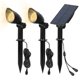 thumbnail image 1 of Focos Solares Para Exteriores Luces Led Solares Para Paisajes Luces De Pared Solares Impermeables Ip65 Para Pasarela De Porche De Jardín Speravity HA035949-00, 1 of 6