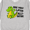 thumbnail image 3 of Inktastic See You Later Alligator Toddler Sweatshirt, 3 of 4