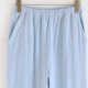 thumbnail image 3 of Pantalones de Cintura Elástica para las Mujeres de Moda Color Sólido de Lana Casual Casa Pantalones de Pijamas con Estampado Oso Altura de la Cintura, 3 of 6