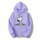 thumbnail image 1 of Sudadera con capucha de Snoopy de cómics de dibujos animados americanos para hombre y mujer, Jersey informal para parejas, ropa de primavera y otoño, novedad de 2024, 1 of 1