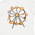 thumbnail image 4 of Inktastic Ferris Wheel with Snacks Boys or Girls Toddler T-Shirt, 4 of 5